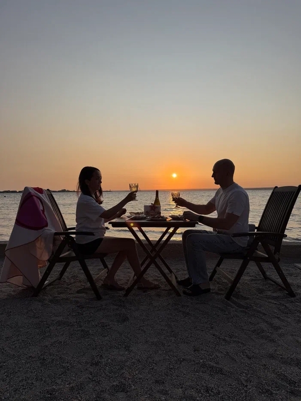 Ужин на закате